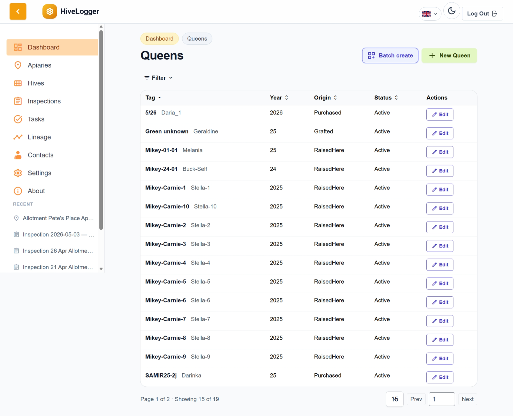 Genealogy that updates itself